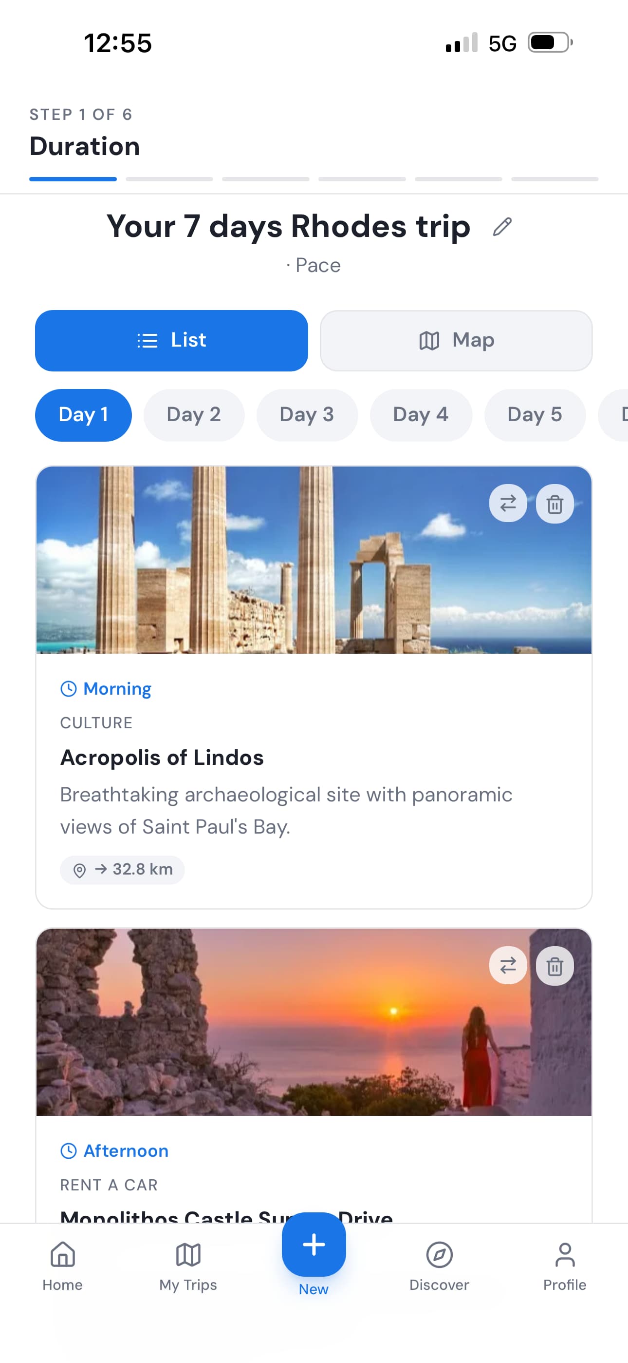 AI Trip Builder